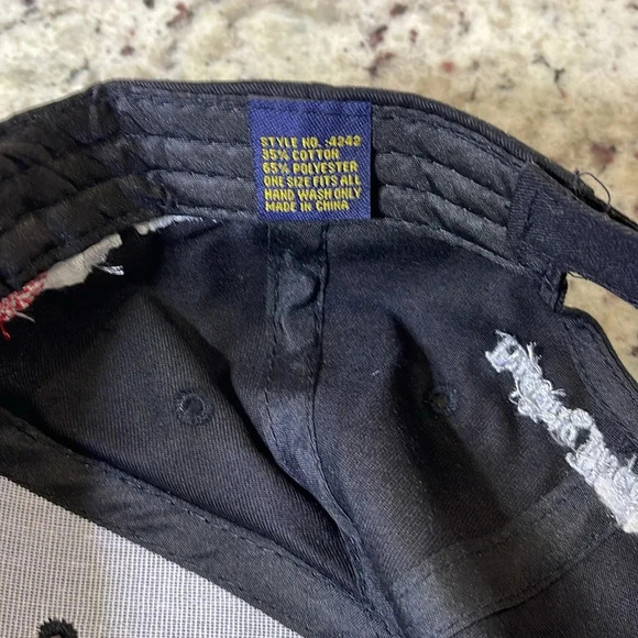 2017 Folds of Honor QuikTrip 500 NASCAR Coca-Cola Black Hat SnapBack Atlanta - Picture 7 of 7